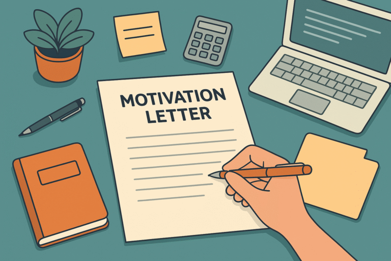 How to Write a Strong Motivation Letter for Scholarships, Jobs, or Study Abroad Programs